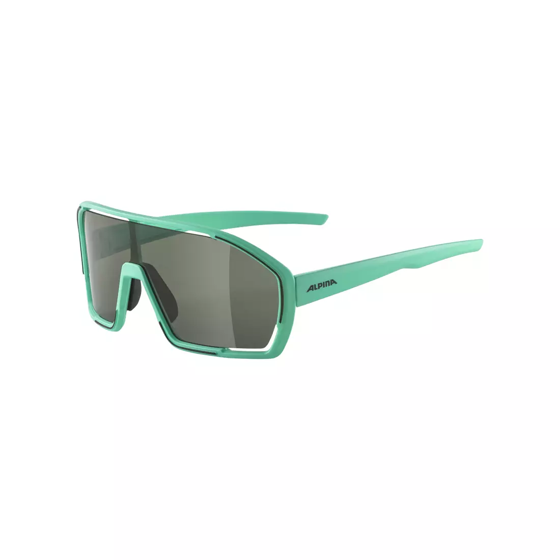 ALPINA Sportovní brýle BONFIRE TURQUOISE MATT MIRROR GREEN, A8687471