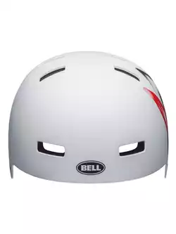 BELL LOCAL bmx helma, scribble, bílá