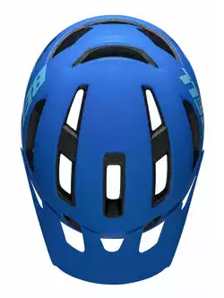 BELL NOMAD 2 Cyklistická helma MTB, modrý