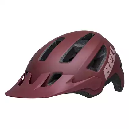 BELL NOMAD 2 Cyklistická helma MTB, bordó