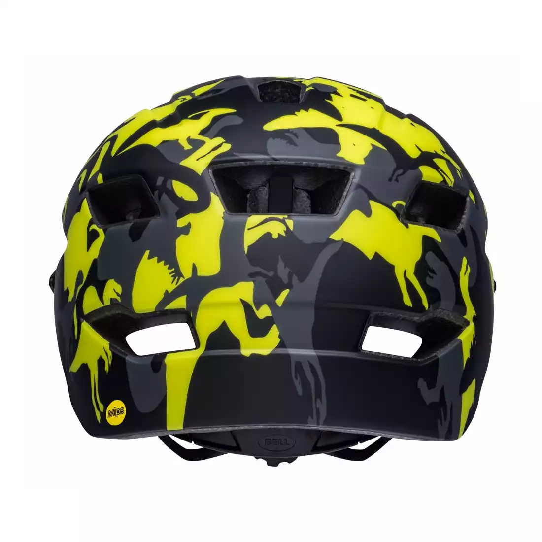 BELL SIDETRACK Dětská helma na kolo, Černá a žlutá