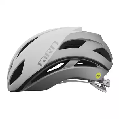 GIRO ECLIPSE MIPS SPHERICAL Cyklistická helma triatlon / časovka stříbrno-bílá