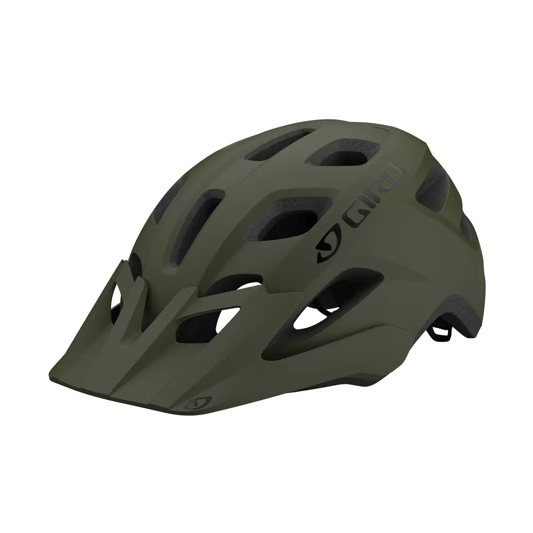 GIRO FIXTURE Cyklistická helma mtb, matte trail green 