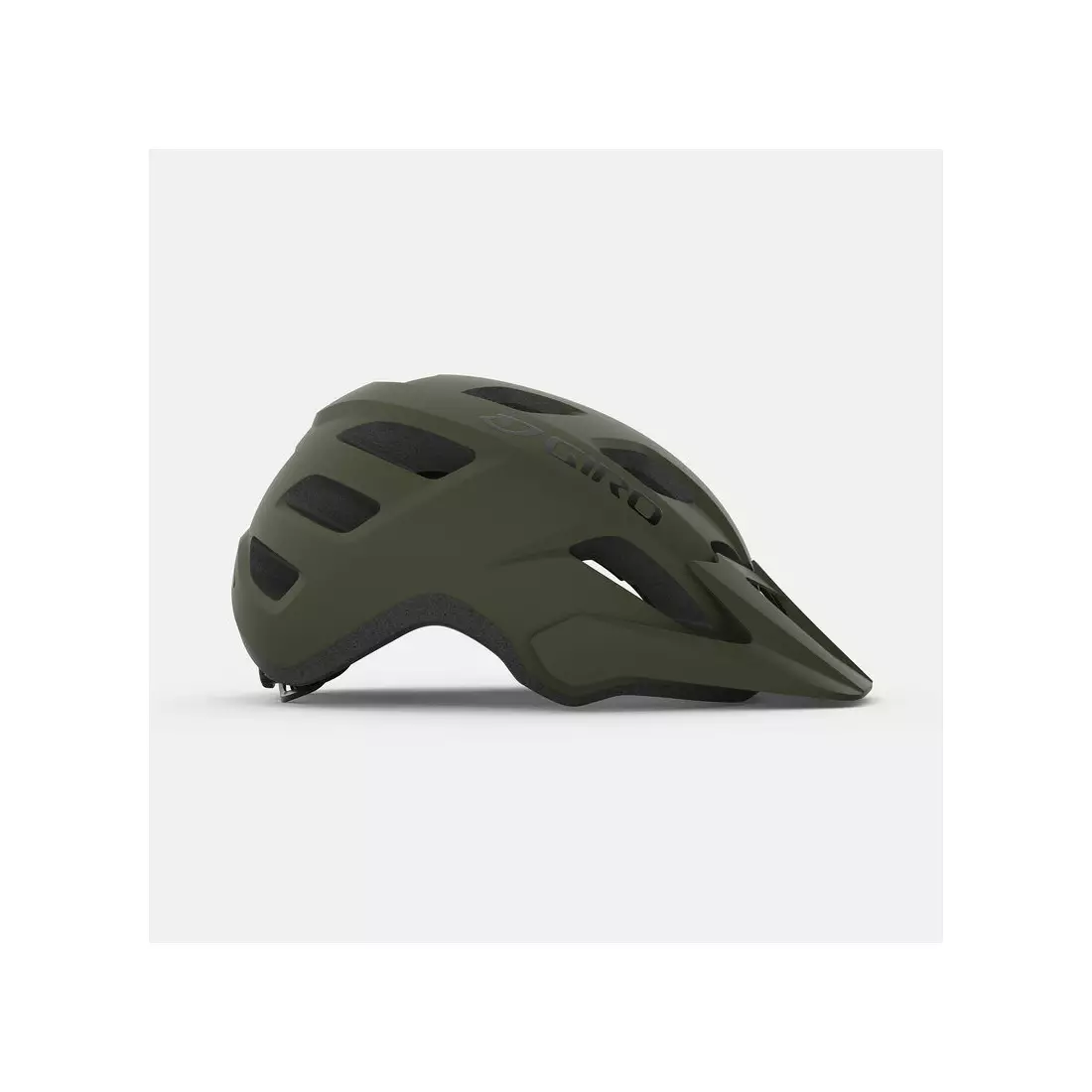 GIRO FIXTURE INTEGRATED MIPS Cyklistická helma mtb, matte trail green 