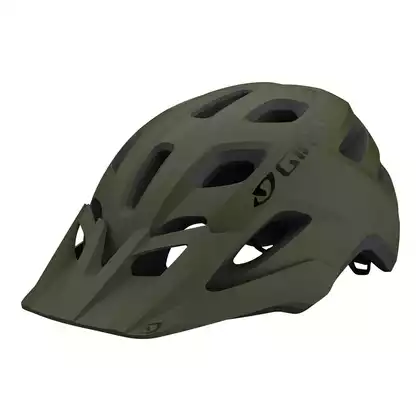 GIRO FIXTURE Cyklistická helma mtb, matte trail green 
