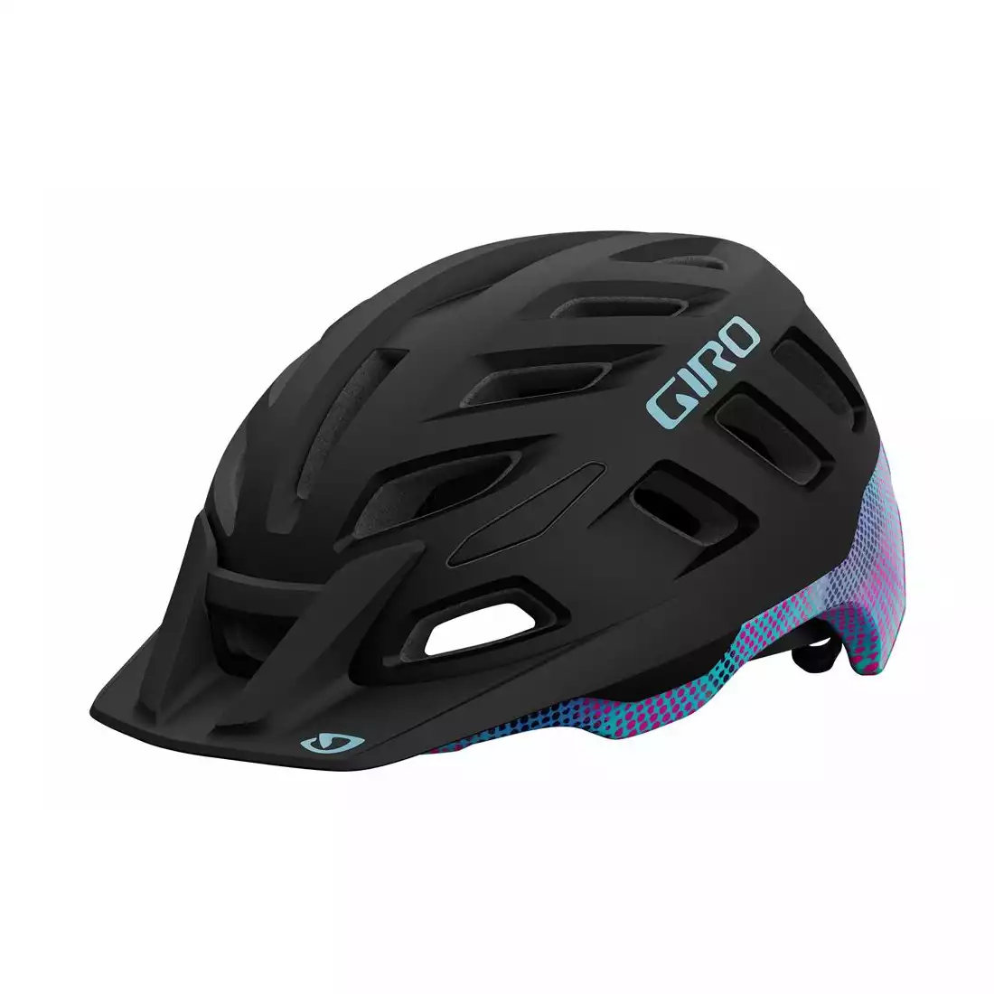 GIRO RADIX MTB dámská cyklistická helma, černá mat