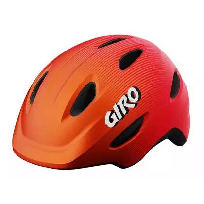 GIRO SCAMP INTEGRÁLT MIPS dětská cyklistická přilba, matte ano orange