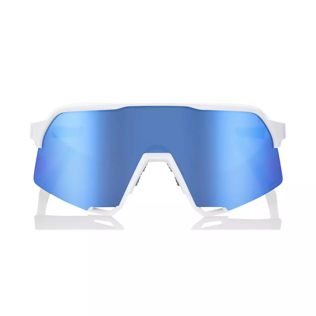 100% brýle s výměnnými skly S3 (HiPER Blue Multilayer Mirror Lens + Clear Lens) matte black STO-61034-407-02