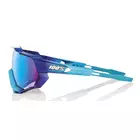 100% sportovní brýle SPEEDTRAP (Blue Topaz Multilayer Mirror Lens) blue STO-61023-228-01