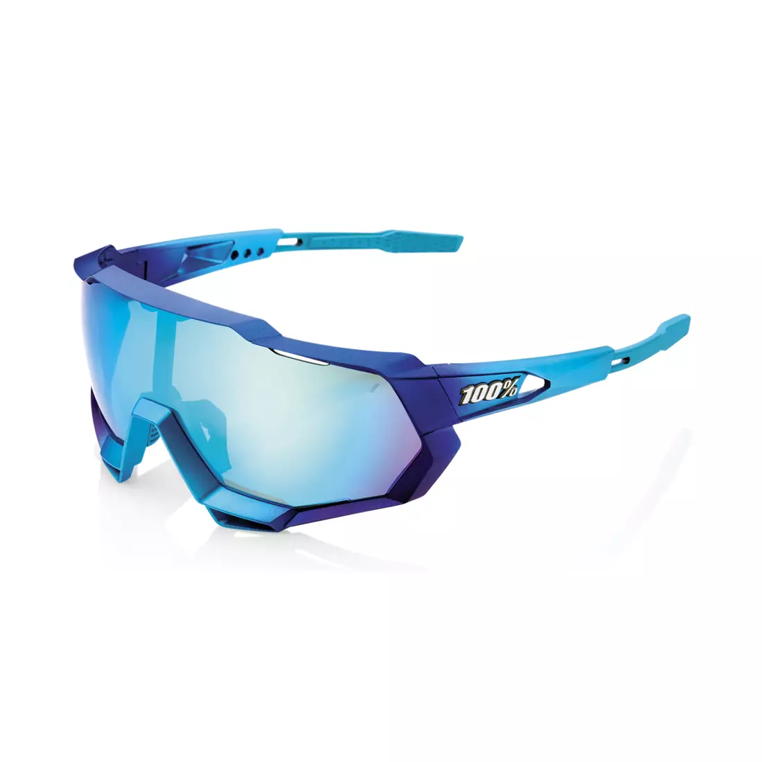 100% sportovní brýle SPEEDTRAP (Blue Topaz Multilayer Mirror Lens) blue STO-61023-228-01