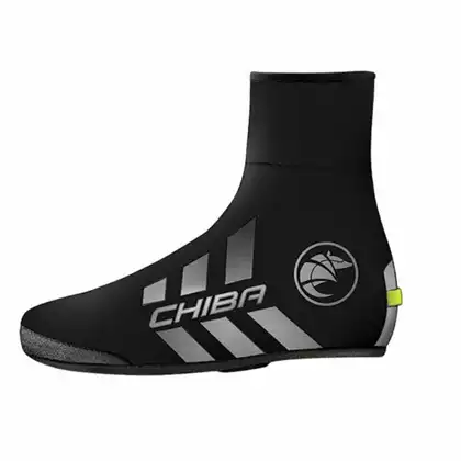 CHIBA FULL NEOPREN pláštěnky na cyklistickou obuv, černé 31499C-3