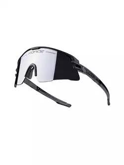 FORCE sportovní brýle AMBIENT (black mirror lens S3) black/grey 910931