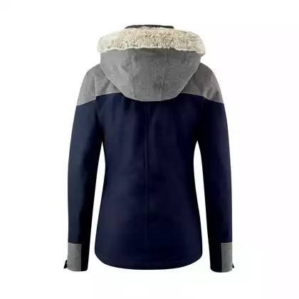 MAIER PITERAQ Dámská zimní turistická bunda, tmavě modrá a šedá