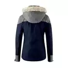 MAIER PITERAQ Dámská zimní turistická bunda, tmavě modrá a šedá