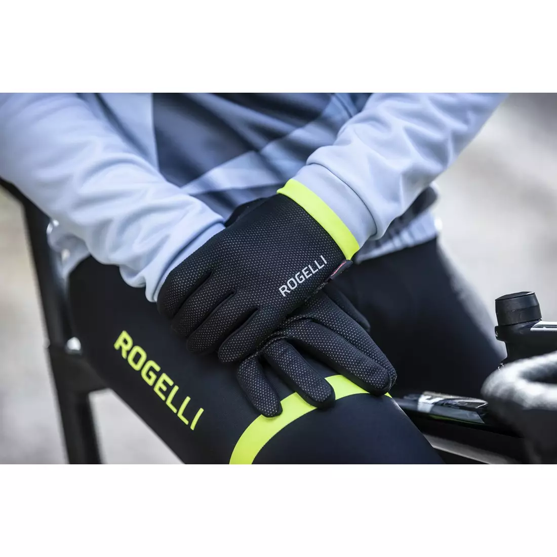 ROGELLI zimní cyklistické rukavice LAVAL black 006.109.128.140