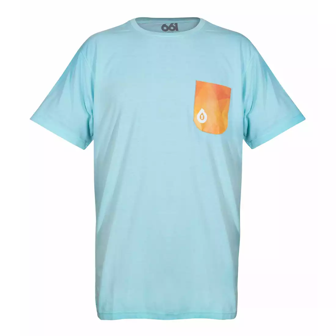 661 GEO POCKET Tee Pánské tričko, modrý