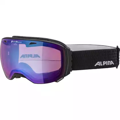 ALPINA L40 BIG HORN QV lyžařské/snowboardové brýle, black matt