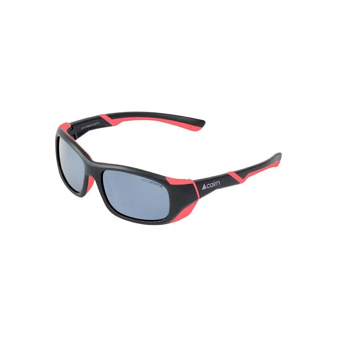 CAIRN dětské sportovní brýle TURBO J black/red JSTURBO102