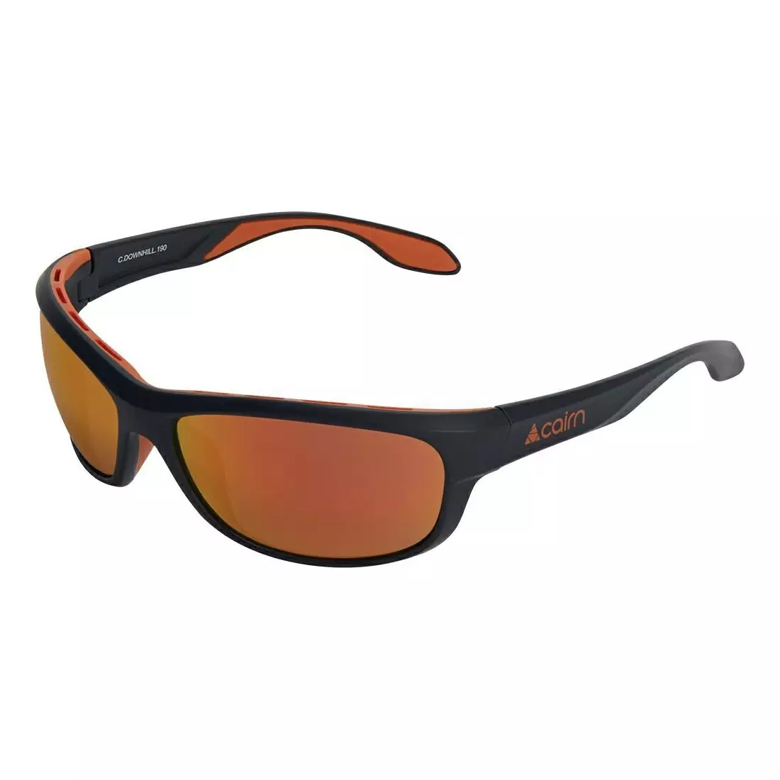 CAIRN sportovní brýle DOWNHILL 190, black-orange CDOWNHILL190