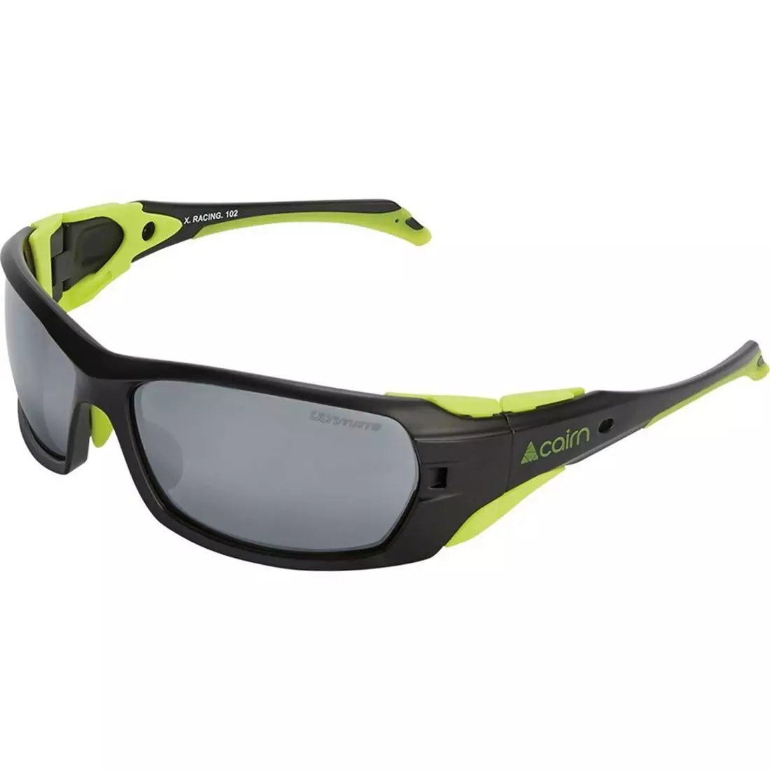 CAIRN sportovní brýle RACING fluo black XRACING102