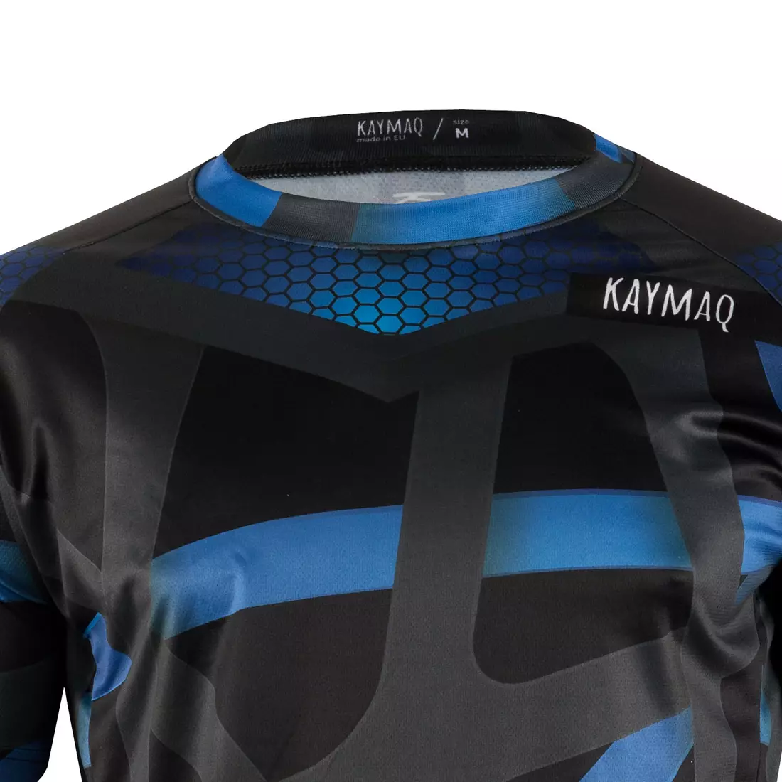 KAYMAQ DESIGN M36 pánský volný MTB cyklistický dres, modrý