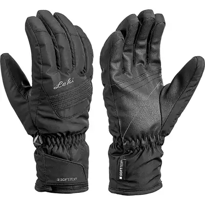 LEKI Dámské lyžařské rukavice Vertigo Lady, black, 643832201085
