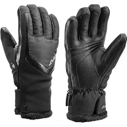 LEKI Dámské lyžařské rukavice Stella S Lady, black, 640824201085