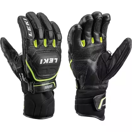 LEKI Lyžařské rukavice WCR Flex S Speed System, black, 63480144105