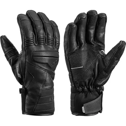 LEKI lyžařské rukavice Progressive 9 S MF, black, 643880301080
