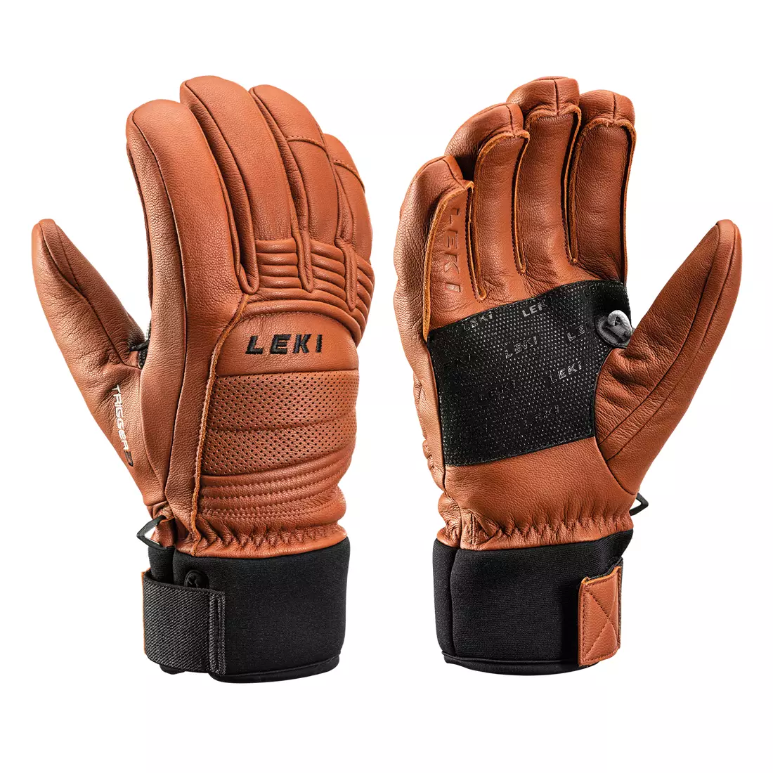 LEKI zimní rukavice COOPER 3D PRO brown 651810301080