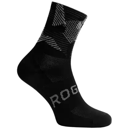 ROGELLI CAMO Sportovní ponožky, Černá