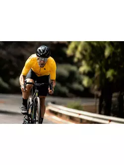 ROGELLI DISTANCE pánský cyklistický dres, žlutá