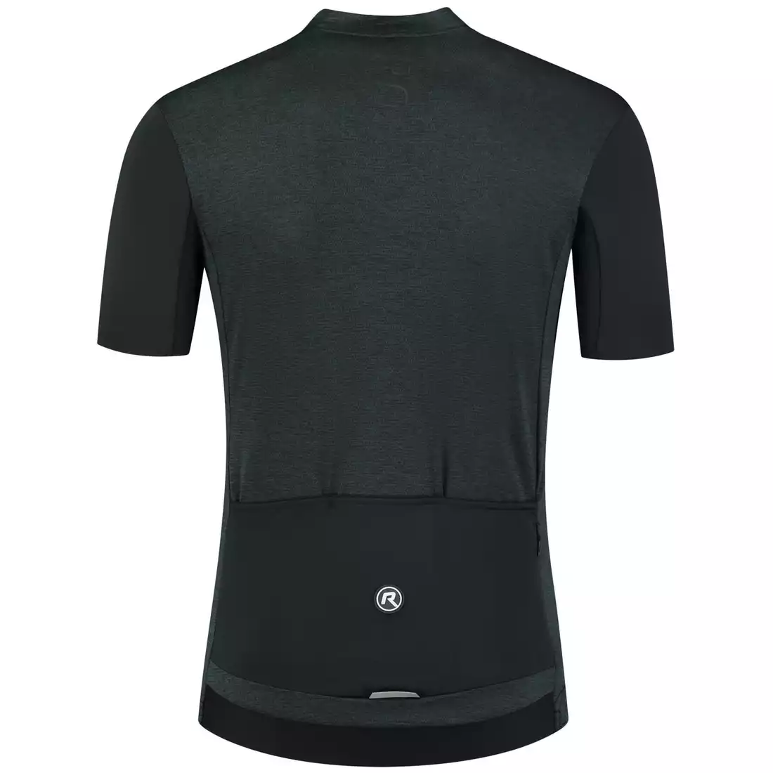 Rogelli MELANGE pánský cyklistický dres, šedo-černá