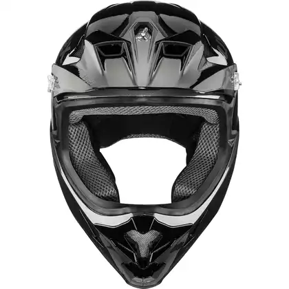 UVEX HLMT 10 BIKE, Cyklistická helma Full Face, černo-šedá