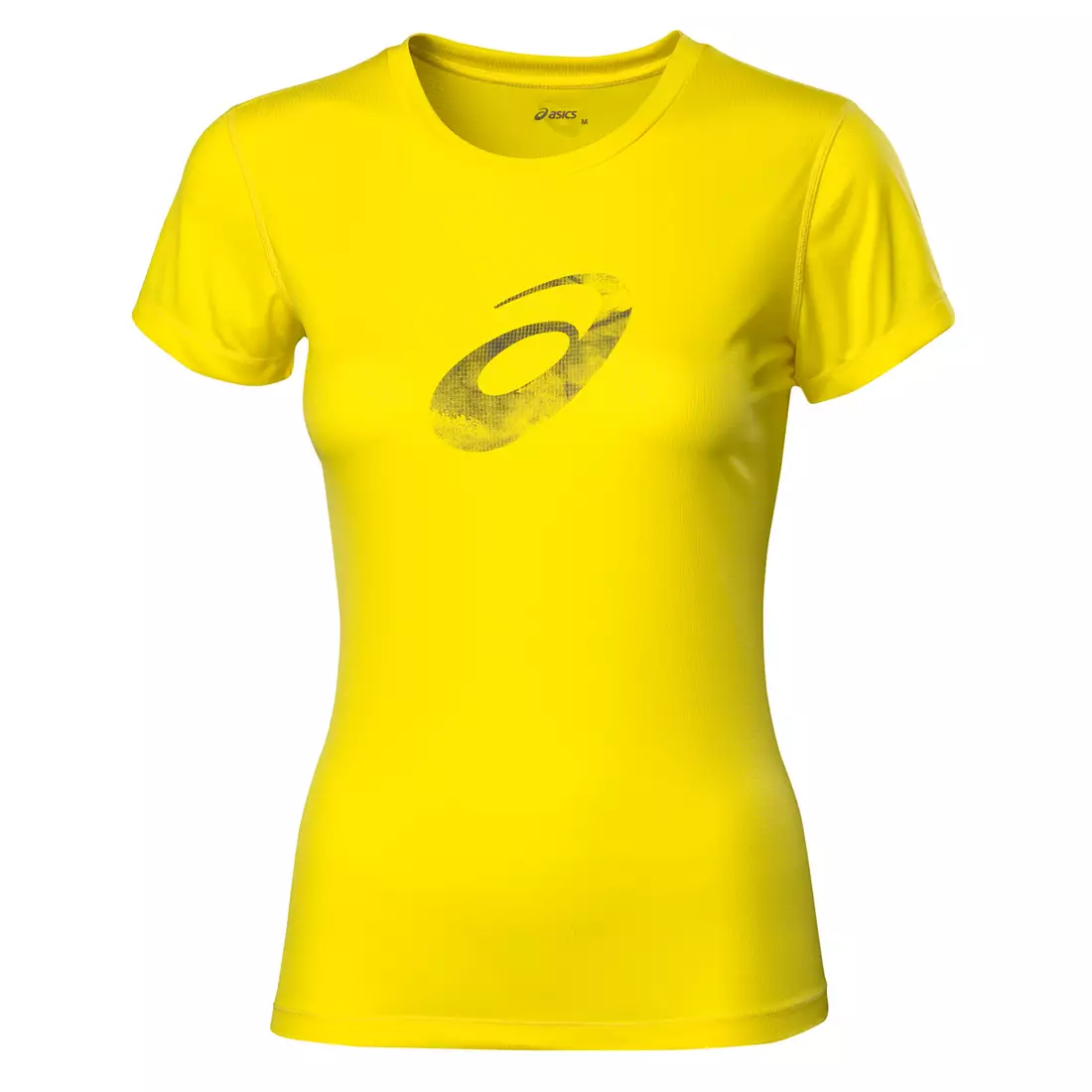 ASICS 110423-0343 GRAPHIC SS TOP - dámské běžecké tričko, barva: žlutá