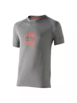 ASICS 110519-0714 SOUKAI GRAPHIC TOP - pánské běžecké tričko, barva: Šedá