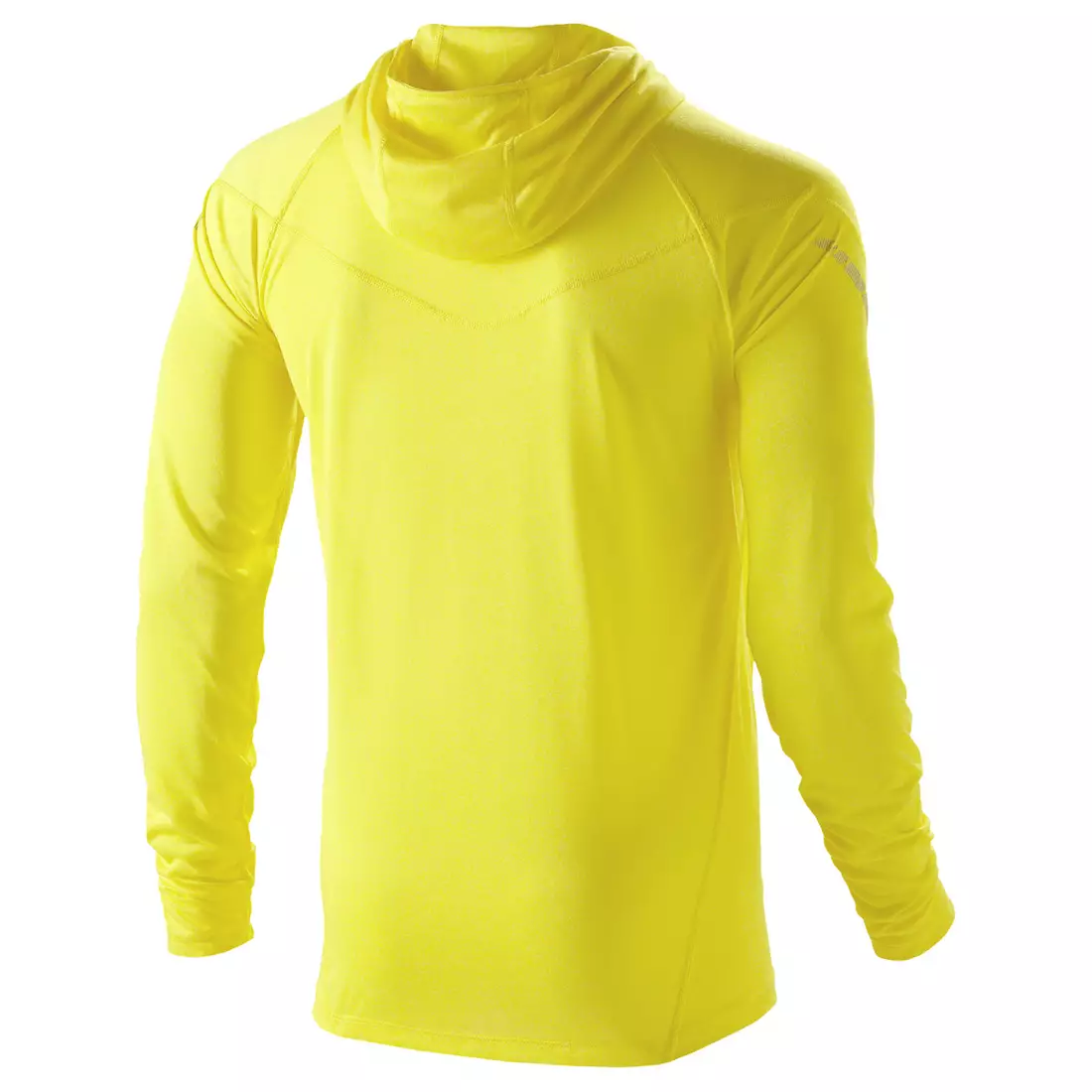 ASICS 110520-0396 SOUKAI 1/2 ZIP HOODIE - pánské tričko s kapucí, barva: Žlutá