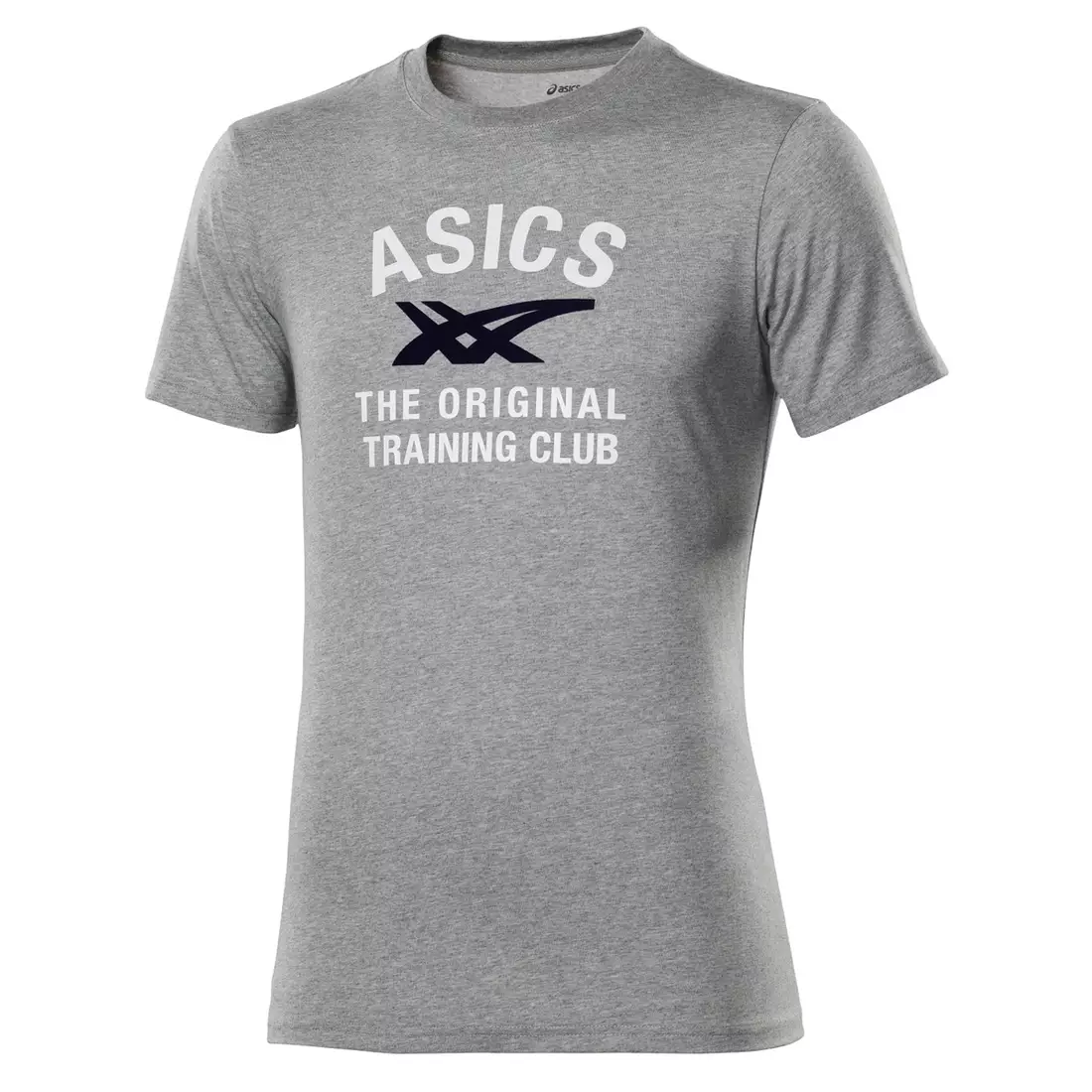 ASICS 113187-0714 STRIPES TEE - pánské sportovní tričko, barva: Šedá