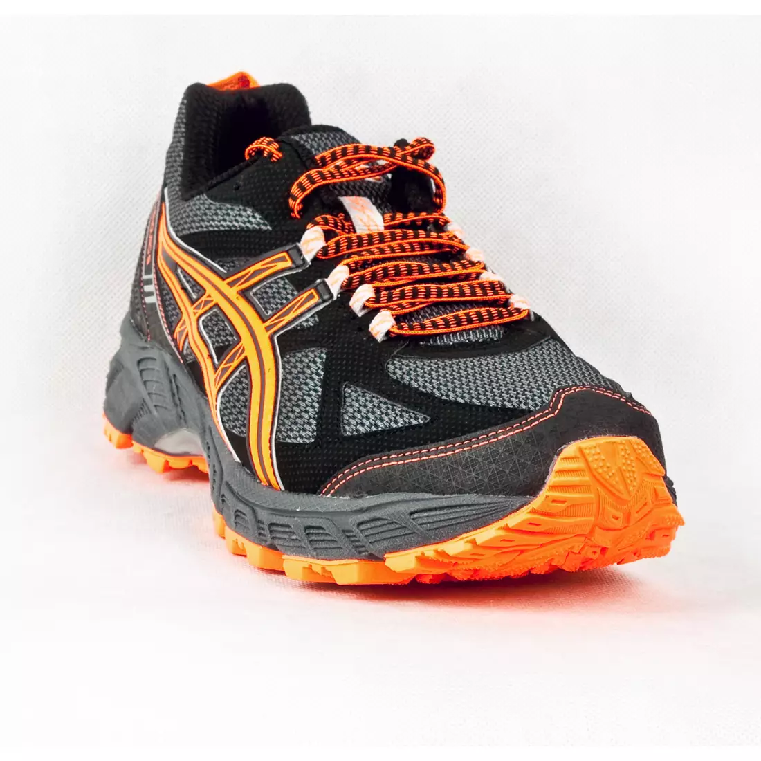 ASICS GEL ENDURO 9 - běžecké boty 7932, barva: Černá a oranžová