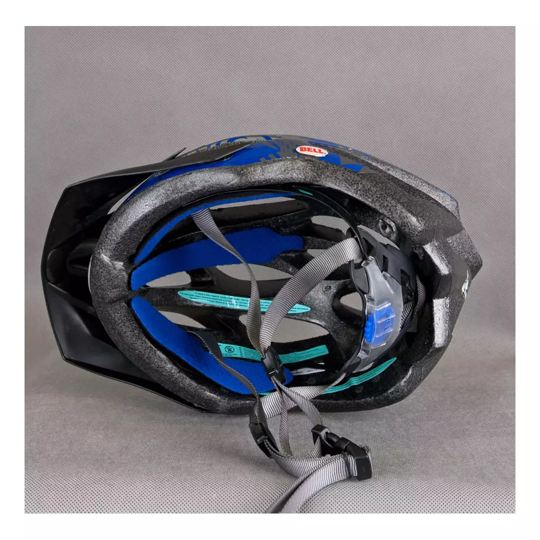 Cyklistická přilba BELL - DELIRIUM modro-titanová