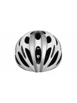 Cyklistická přilba GIRO TRINITY, bílá a stříbrná