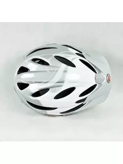 Dámská cyklistická přilba BELL STRUT, bílá a stříbrná