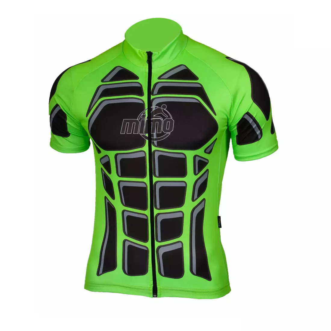 MikeSPORT DESIGN BODY pánský cyklistický dres, zelený