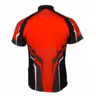 MikeSPORT DESIGN RAVO MTB pánský cyklistický dres, černo-červený