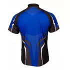 MikeSPORT DESIGN RAVO MTB pánský cyklistický dres, černo-modrý