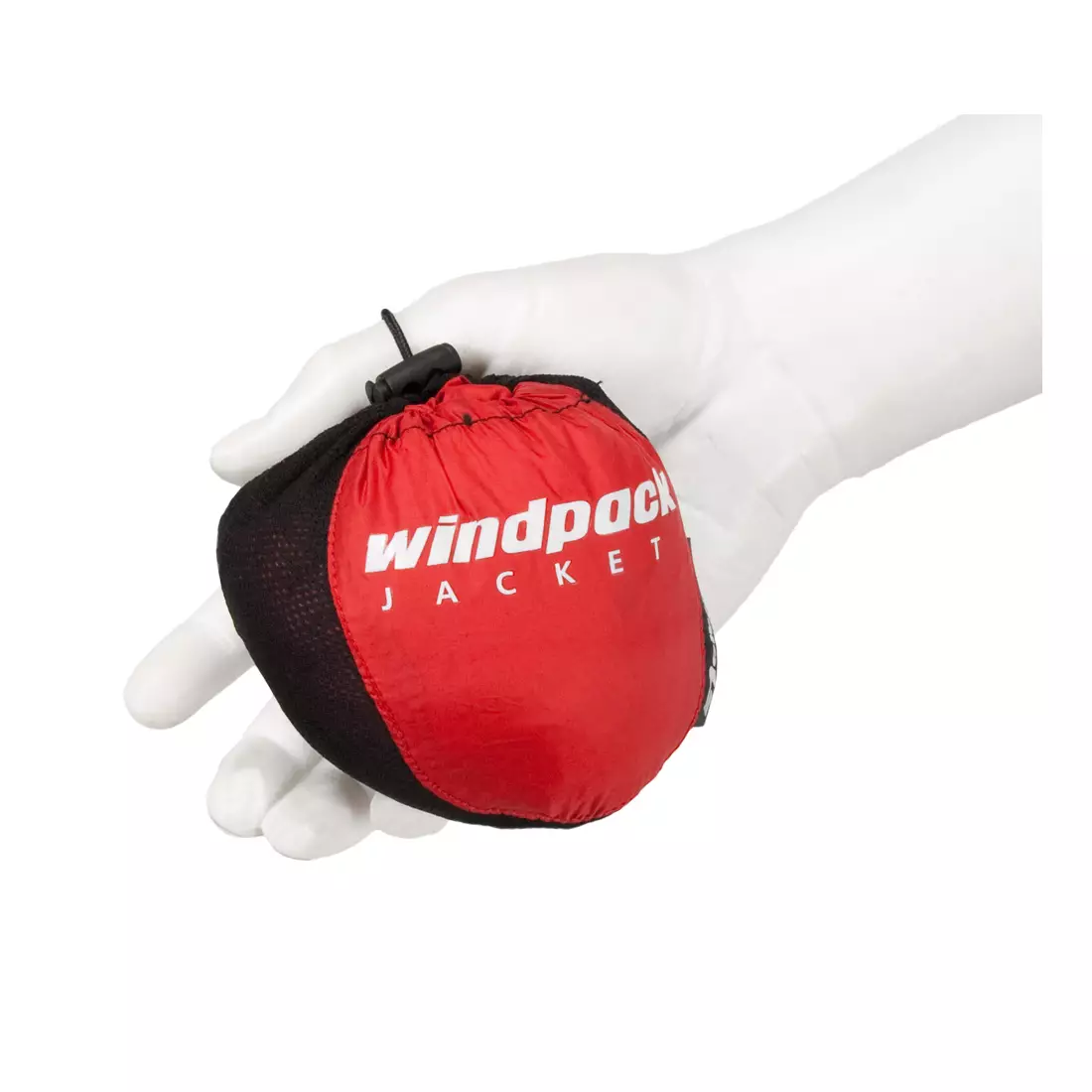 NEWLINE WINDPACK JACKET - ultralehká sportovní větrovka 14176-040, barva: červená