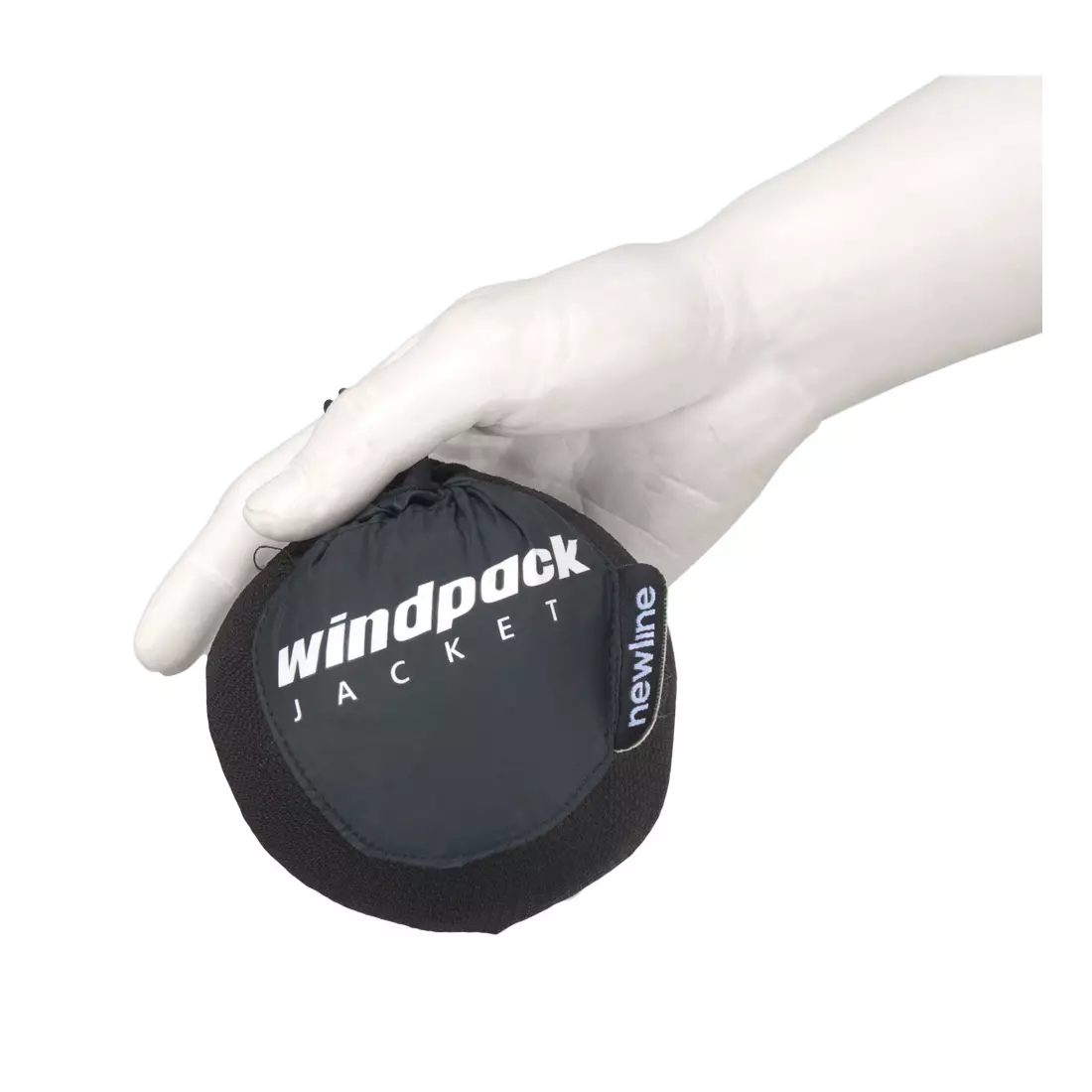 NEWLINE WINDPACK JACKET - ultralehká sportovní větrovka 14176-060, barva: Černá
