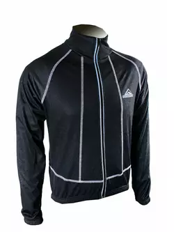 POLEDNIK - 1003 WINDBLOCK - membránová cyklistická bunda, barva: Černá