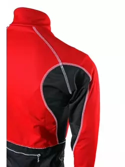 POLEDNIK - 1003 WINDBLOCK - membránová cyklistická bunda, barva: Červená