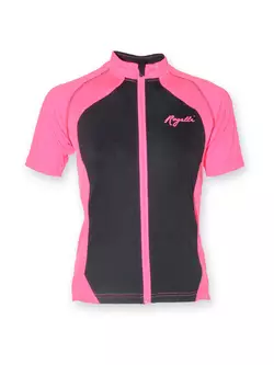 ROGELLI BICE - dámský cyklistický dres, černo-růžový